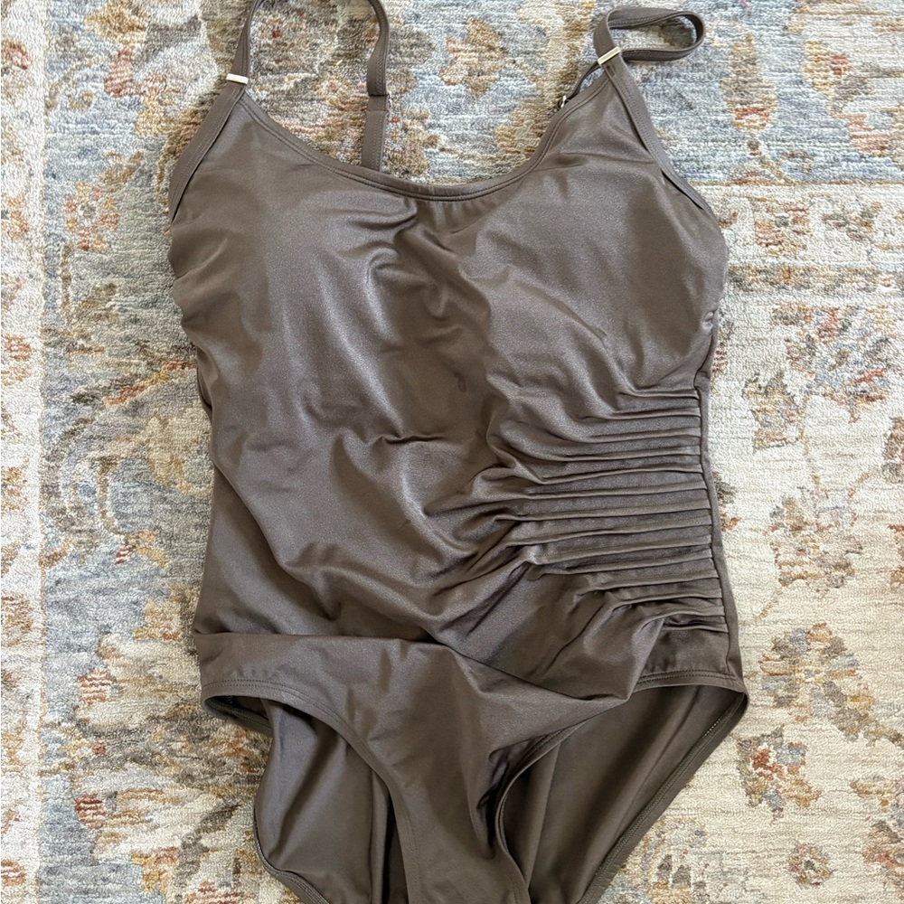 Calvin Klein Brown One-Piece Swimsuit